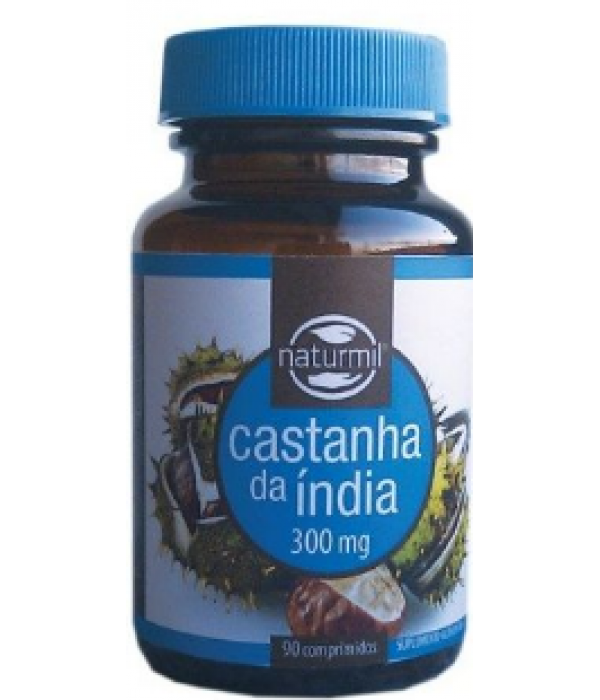 Castanha da India - 90 Cápsulas - Naturmil